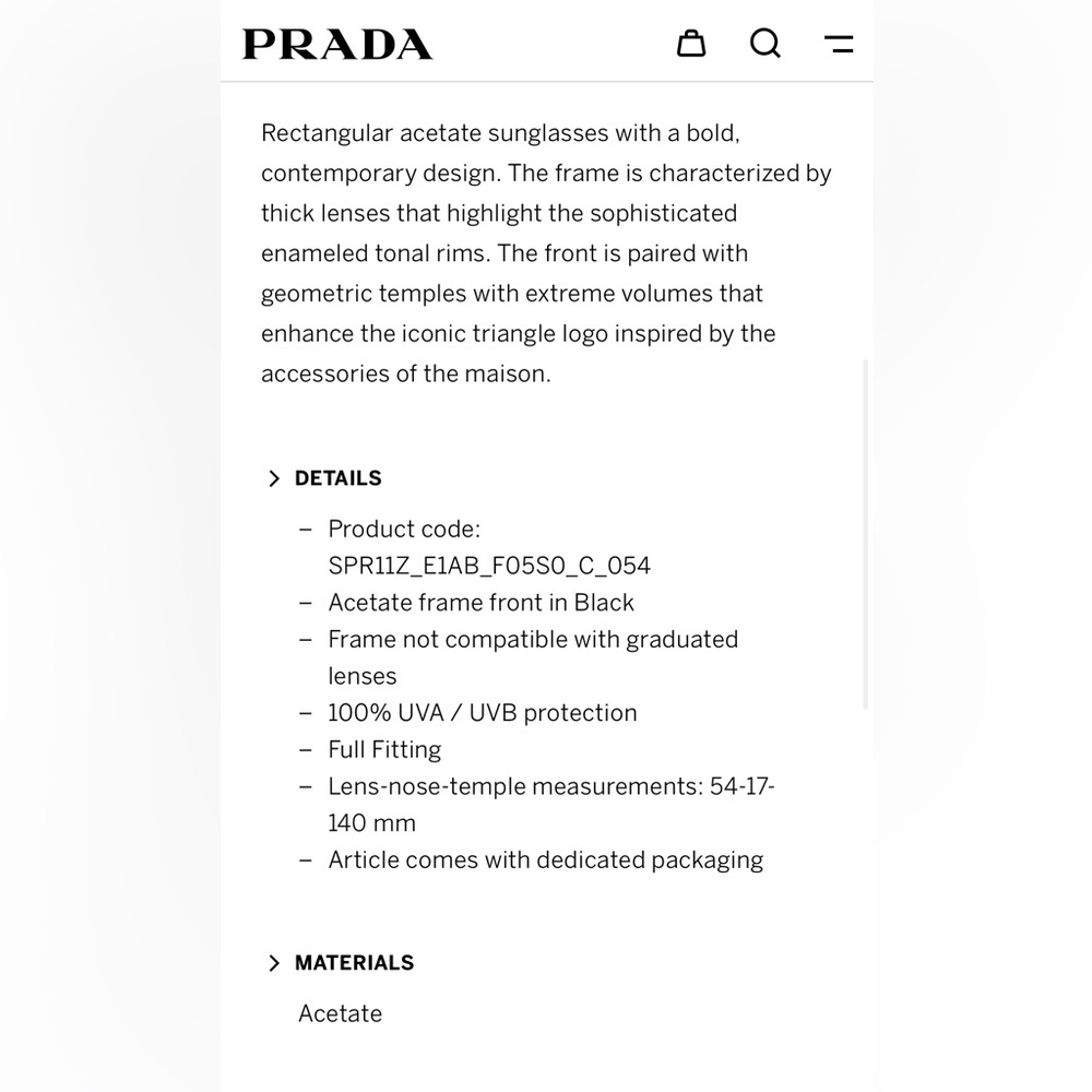 PRADA SUNGLASSES - Picture 7 of 15